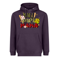 Plum ballpark mama Heavyweight Hoodie - JahusDesignShop