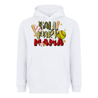 White ballpark mama Heavyweight Hoodie - JahusDesignShop