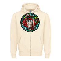 Sandshell Christmas skull Zipper Hoodie - RanaPortraitStore