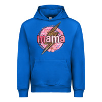Cobalt mama lightning bolt valentine s day Urban Hoodie - MaliasSmallBusiness