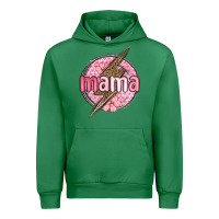 Emerald mama lightning bolt valentine s day Urban Hoodie - MaliasSmallBusiness