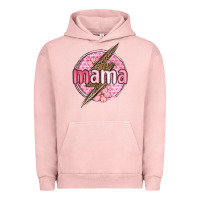 Pigment Salmon mama lightning bolt valentine s day Urban Hoodie - MaliasSmallBusiness