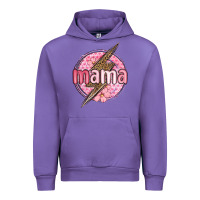 Tulip mama lightning bolt valentine s day Urban Hoodie - MaliasSmallBusiness