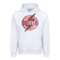 White mama lightning bolt valentine s day Urban Hoodie - MaliasSmallBusiness