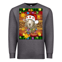 Charcoal Heather Christmas sheep air freshener Premium Sweatshirt - Artiststas