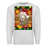 Dove Grey Christmas sheep air freshener Premium Sweatshirt - Artiststas