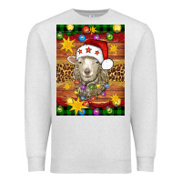 Oatmeal Heather Christmas sheep air freshener Premium Sweatshirt - Artiststas