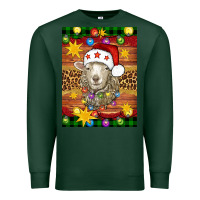 Sports Green Christmas sheep air freshener Premium Sweatshirt - Artiststas