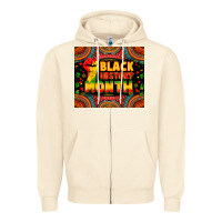Sandshell black history month Zipper Hoodie - Zillion Design Studio