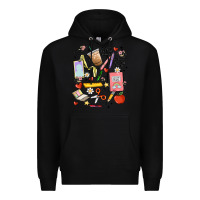 Black can't talk right now doing teacher stuff Premium Hoodie - MaliasSmallBusiness