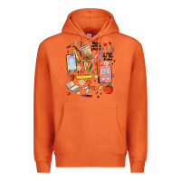 Carrot can't talk right now doing teacher stuff Premium Hoodie - MaliasSmallBusiness
