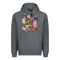 Rock can't talk right now doing teacher stuff Premium Hoodie - MaliasSmallBusiness