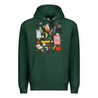 Sports Green can't talk right now doing teacher stuff Premium Hoodie - MaliasSmallBusiness