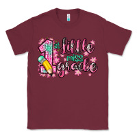 Burgundy little miss 1st grade Classic Tee - Zillion Design Studio
