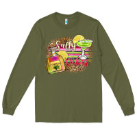 Army Green salty vibes Long Sleeve Tee - Zillion Design Studio