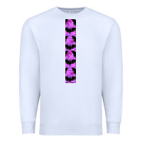 White Halloween Key Fob Premium Sweatshirt - BundleAndBundleShop