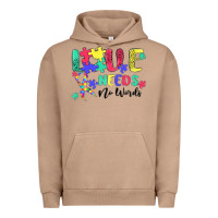 Pigment Burro love needs no words autism Urban Hoodie - MaliasSmallBusiness