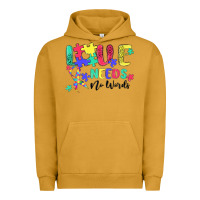 Pigment Peanut Butter love needs no words autism Urban Hoodie - MaliasSmallBusiness