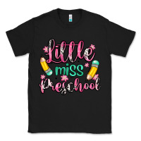 Black little miss preschool Classic Tee - Zillion Design Studio