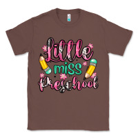 Chestnut little miss preschool Classic Tee - Zillion Design Studio