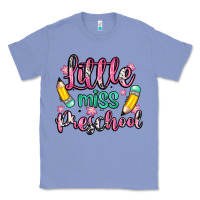Colony Blue little miss preschool Classic Tee - Zillion Design Studio