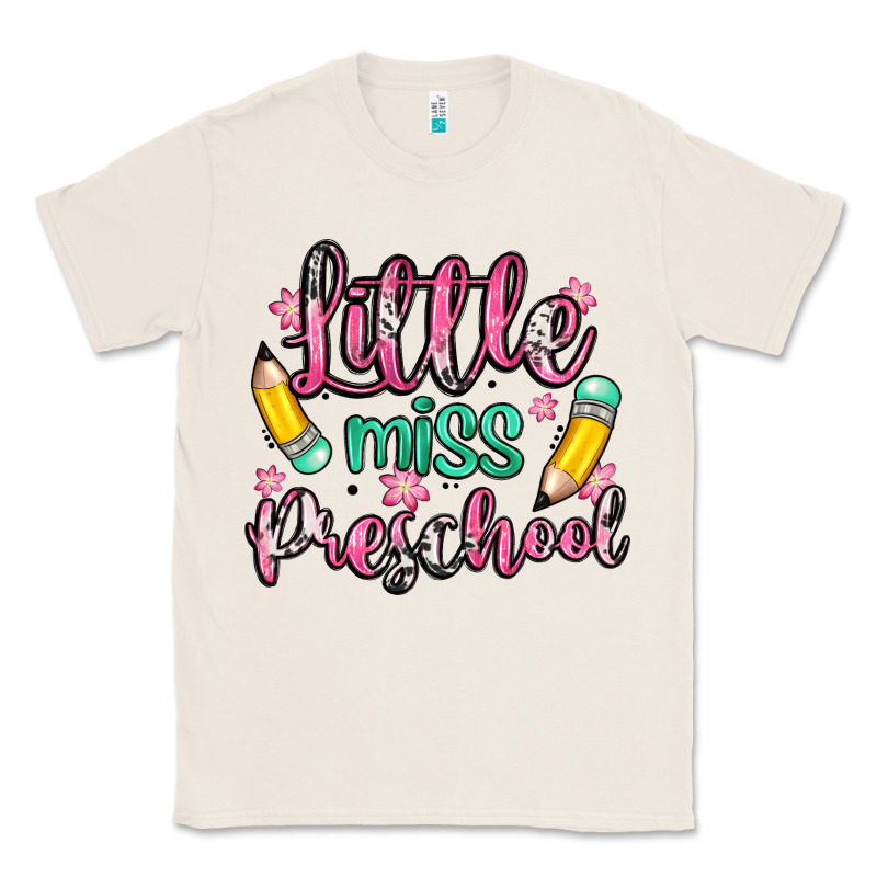 Little Miss Preschool Classic Tee by Zillion Design Studio | Teevron