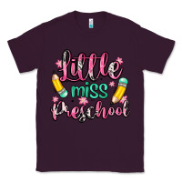 Plum little miss preschool Classic Tee - Zillion Design Studio