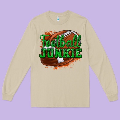 Long Sleeve Tee football junkie