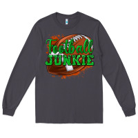Smoke football junkie Long Sleeve Tee - texasbilliewilder