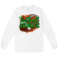 White football junkie Long Sleeve Tee - texasbilliewilder