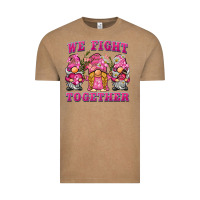Vintage Coffee we fight together breast cancer gnome Vintage Tee - BarkalooDesign