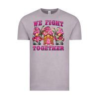 Vintage Zinc we fight together breast cancer gnome Vintage Tee - BarkalooDesign