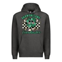 Charcoal Heather shenanigans coordinator Premium Hoodie - MaliasSmallBusiness