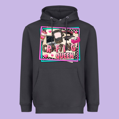 Crafting Queen Heavyweight Hoodie Designed By Adodesignshop