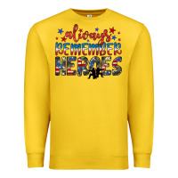 Lemon always remember heroes Premium Sweatshirt - JahusDesignShop