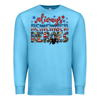 Ocean Blue always remember heroes Premium Sweatshirt - JahusDesignShop