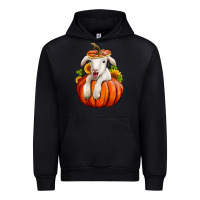 Black fall pumpkin lamb nancy cooper Urban Hoodie - NancyCooperArtShop
