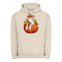 Pigment French Oak fall pumpkin lamb nancy cooper Urban Hoodie - NancyCooperArtShop