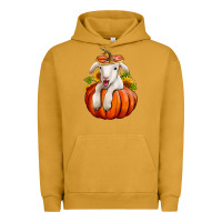 Pigment Peanut Butter fall pumpkin lamb nancy cooper Urban Hoodie - NancyCooperArtShop
