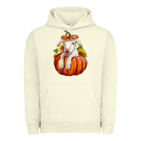 Pigment Pistachio fall pumpkin lamb nancy cooper Urban Hoodie - NancyCooperArtShop