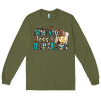 Army Green more espresso less depresso Long Sleeve Tee - Zillion Design Studio