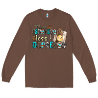 Chestnut more espresso less depresso Long Sleeve Tee - Zillion Design Studio
