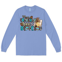 Colony Blue more espresso less depresso Long Sleeve Tee - Zillion Design Studio