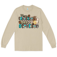 Mushroom more espresso less depresso Long Sleeve Tee - Zillion Design Studio