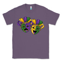 Lavender mardi gras mask Classic Tee - RanaPortraitStore