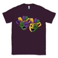 Plum mardi gras mask Classic Tee - RanaPortraitStore