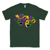 Sports Green mardi gras mask Classic Tee - RanaPortraitStore