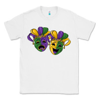 White mardi gras mask Classic Tee - RanaPortraitStore