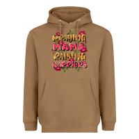 Toasted Coconut praying mama raising warriors Heavyweight Hoodie - JahusDesignShop