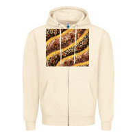 Sandshell melanin leopard glitter Zipper Hoodie - Zillion Design Studio